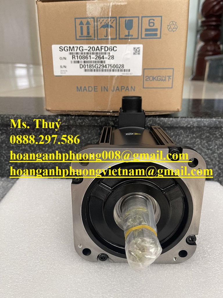 Yaskawa SGM7G-20AFD6C - Động cơ mới 100% - Hoàng Anh Phương